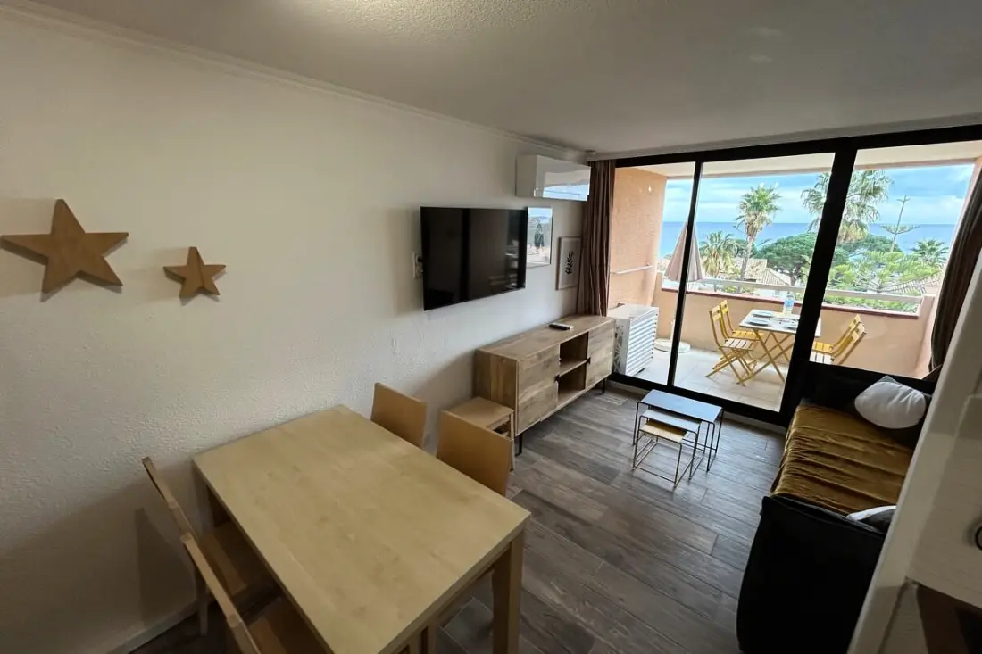 Residence L’anse De Pramousquier, T2 View Sea! Beachside