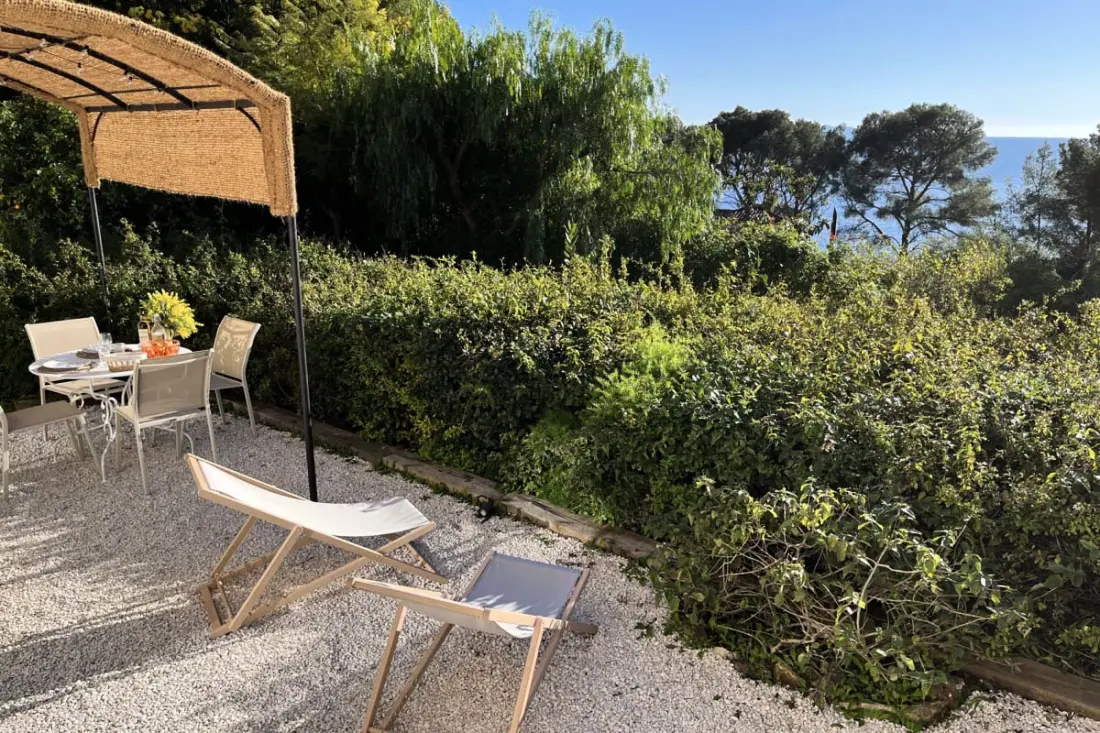 Sea Sea Sea Sea View Studio Residence med stor terrasse – 5 min fra stranden