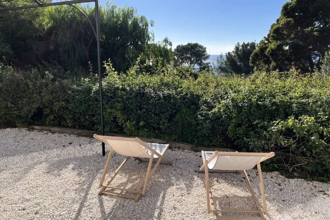 Sea Sea Sea Sea View Studio Residence med stor terrasse – 5 min fra stranden