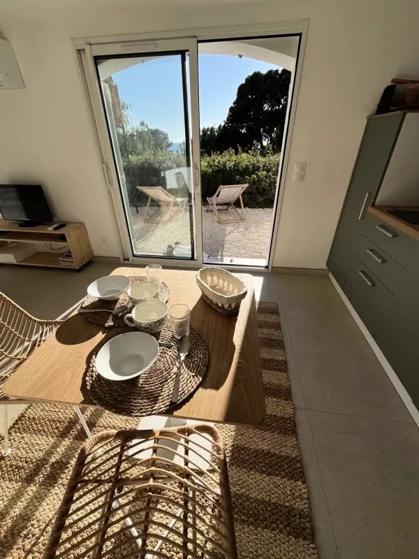Sea Sea Sea Sea View Studio Residence med stor terrasse – 5 min fra stranden