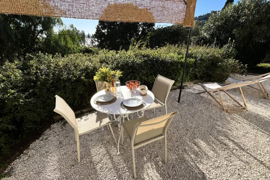 Sea Sea Sea Sea View Studio Residence med stor terrasse – 5 min fra stranden