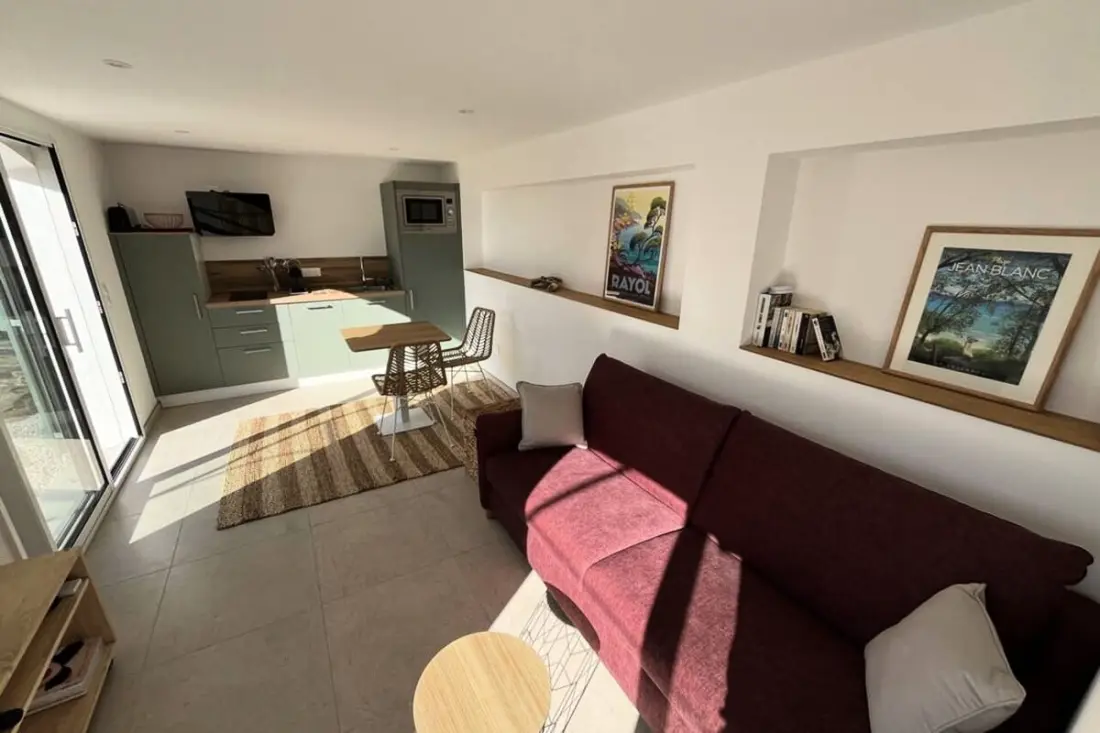 Sea Sea Sea Sea View Studio Residence med stor terrasse – 5 min fra stranden