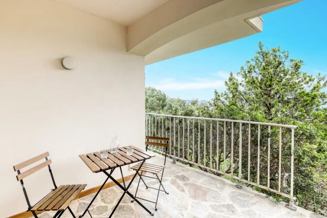 T2 Selvlysende Residence med terrasse og havudsigt – Lavandou, Aiguebelle