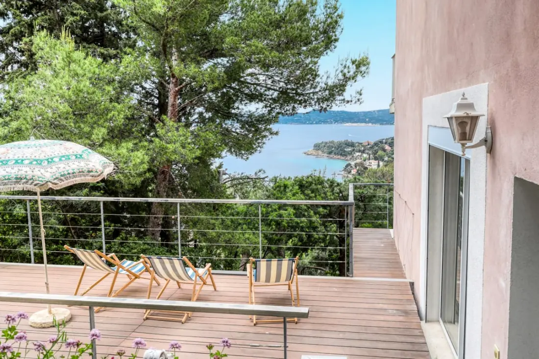 T2 felújított rezidenciát Sea és Grand Balcony View - Aiguebelle, Lavandou