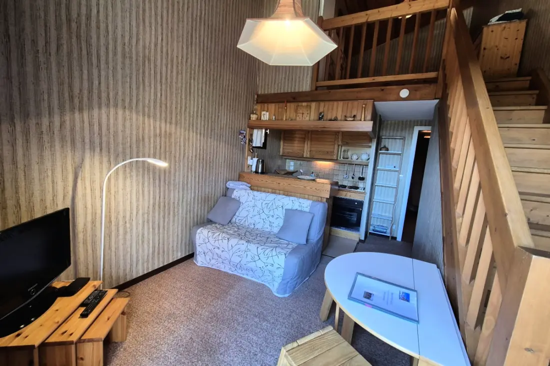 Charming Duplex a Pied des Pistes-nél - Balcony Full South & Mezzanine