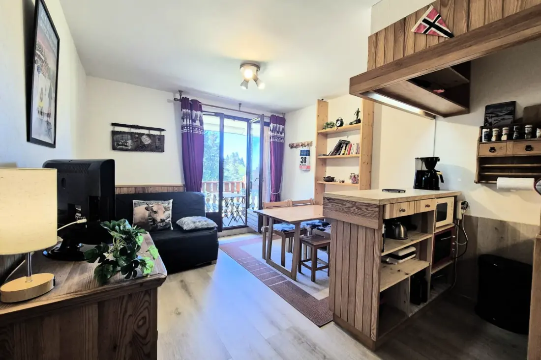 Charming Studio Skis Aux Pieds - The Revard