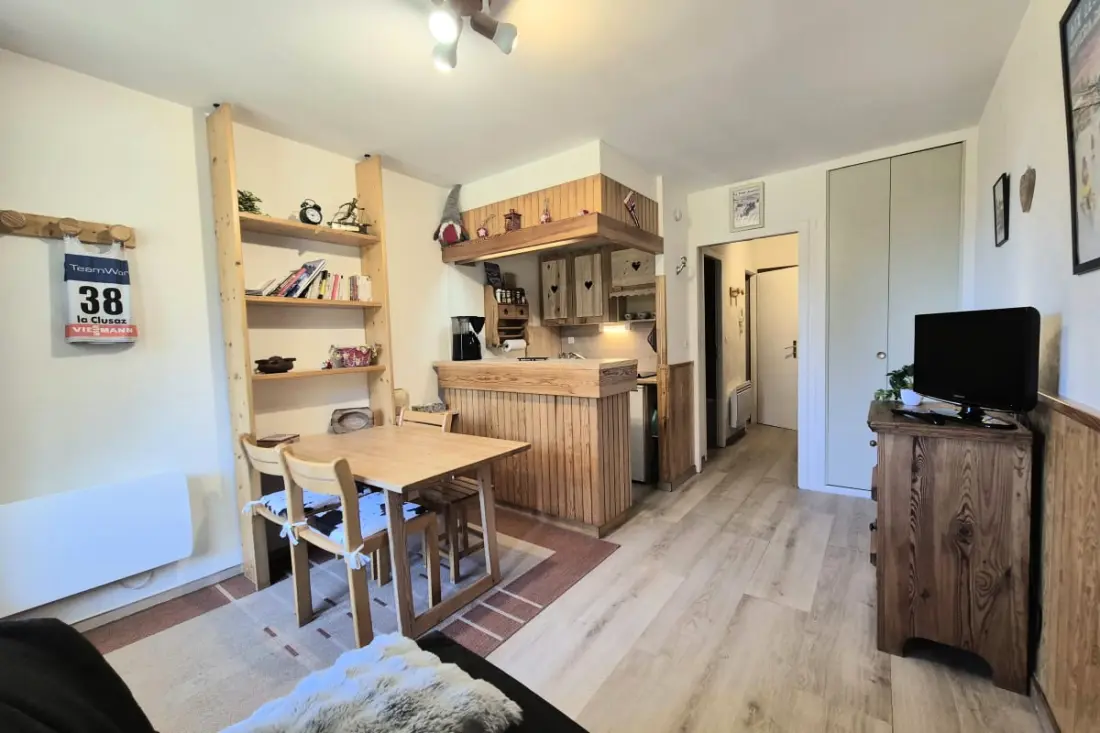 Charming Studio Skis Aux Pieds - The Revard