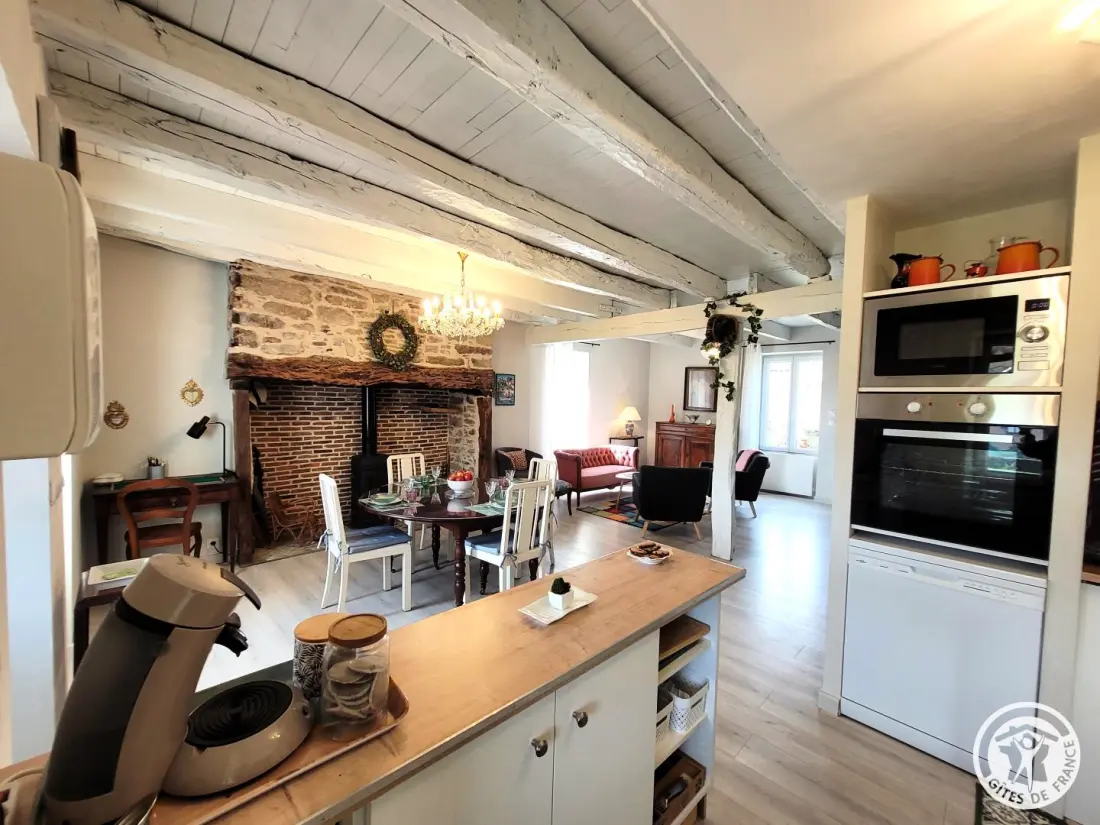 Gîte de France Oma's huis breit 3 aren