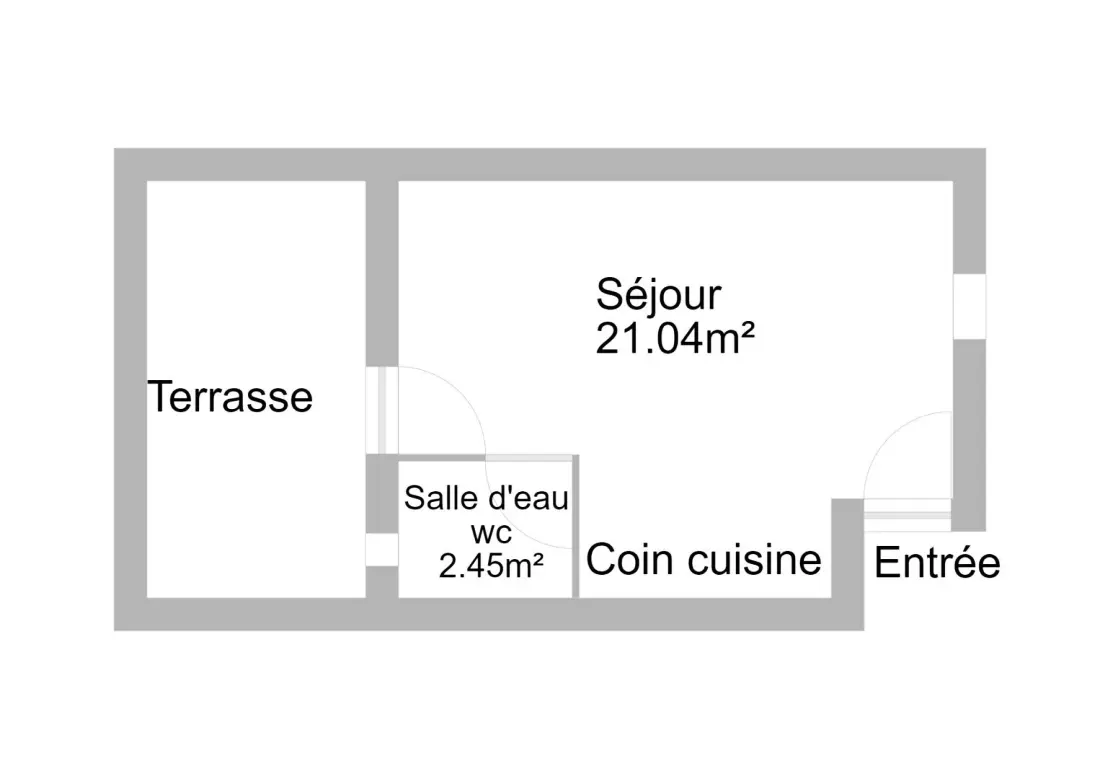 Gîte de France Studio à plaisance 2 Ähren