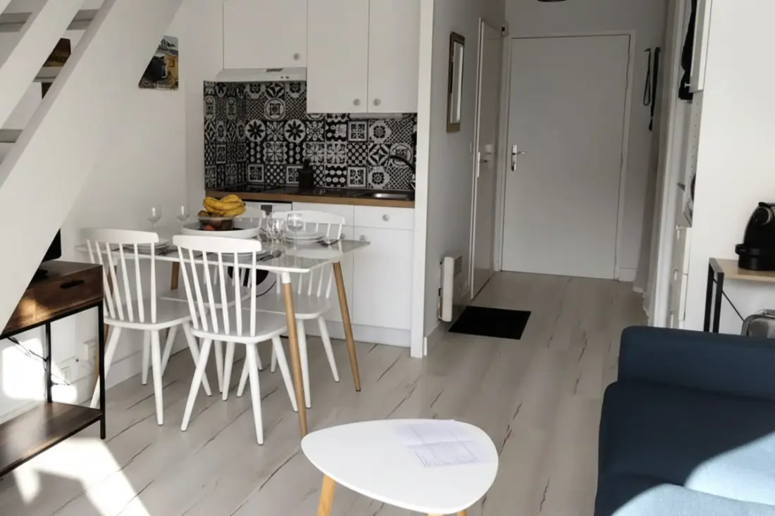 Apartman úszási medencével Au Pouliguen