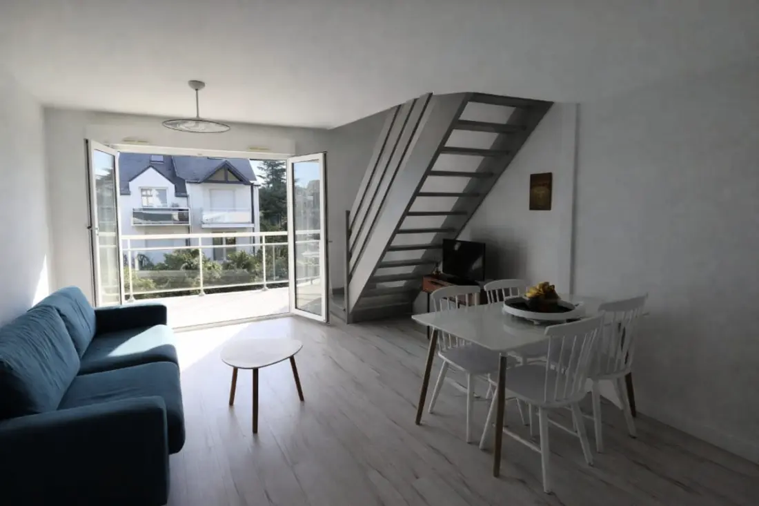 Apartman úszási medencével Au Pouliguen