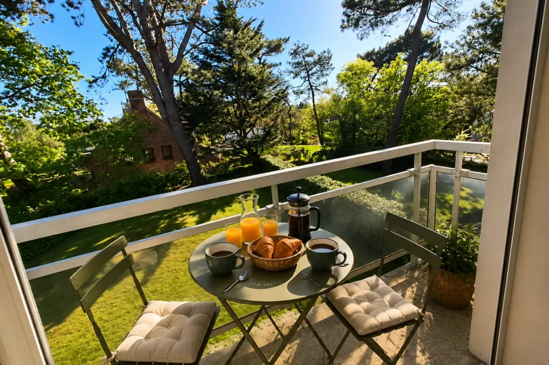 Apartman Balcony, Private parkoló Le Touquet