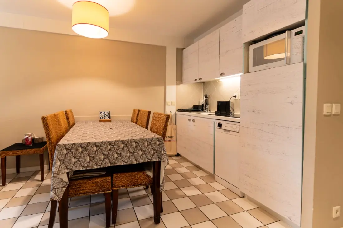 Residence apartman 2 szoba Cabin 6 személy medencével, tenisz, parkoló ingyenes 217