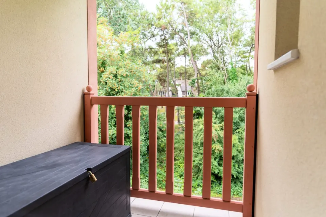 Residence apartman 2 szoba Cabin 6 személy medencével, tenisz, parkoló ingyenes 217