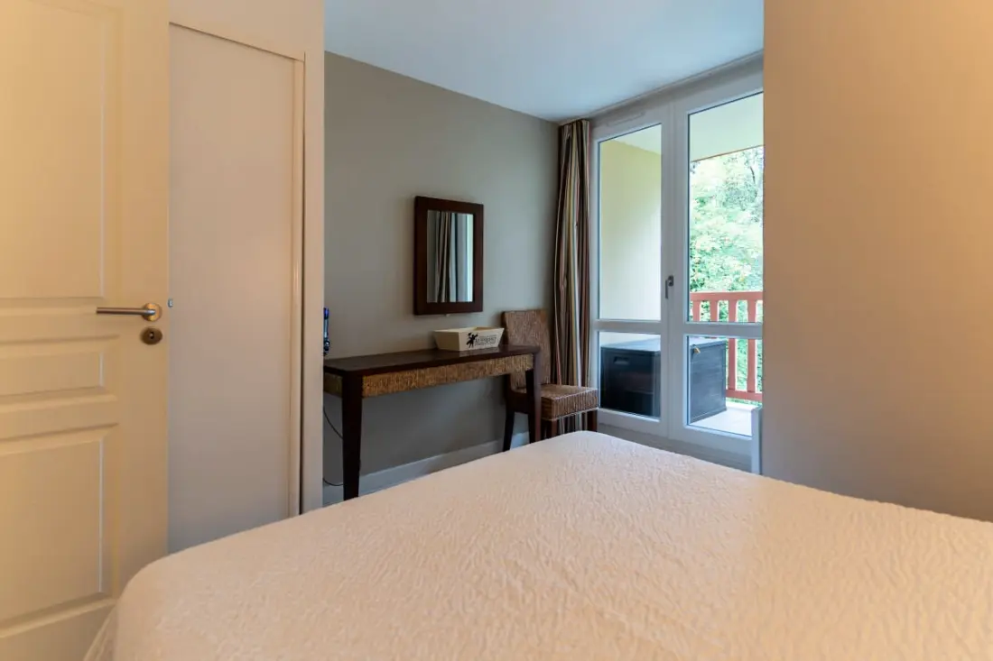 Residence apartman 2 szoba Cabin 6 személy medencével, tenisz, parkoló ingyenes 217
