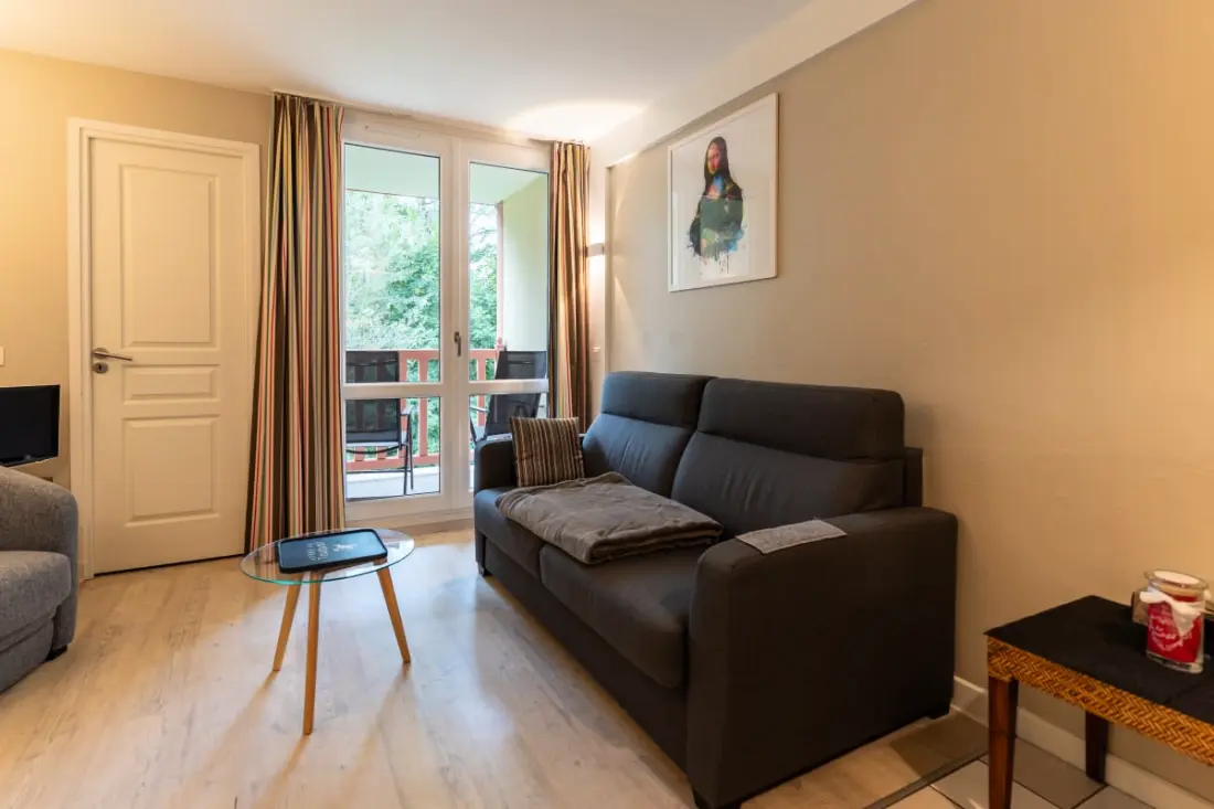 Residence apartman 2 szoba Cabin 6 személy medencével, tenisz, parkoló ingyenes 217