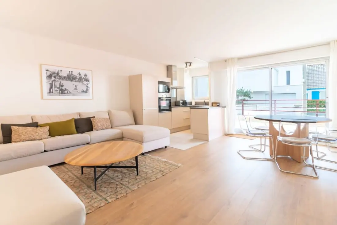 Residence Gyönyörű apartman 5 fő részére, két terasszal a tenger és a központ közelében