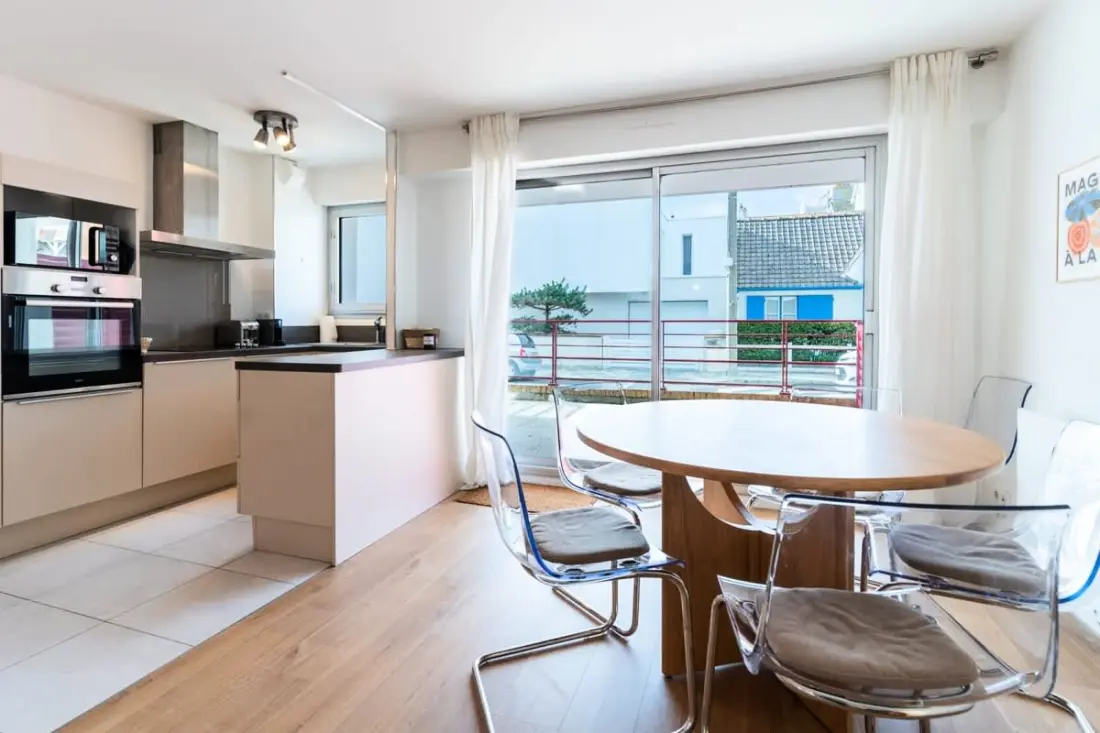 Residence Gyönyörű apartman 5 fő részére, két terasszal a tenger és a központ közelében