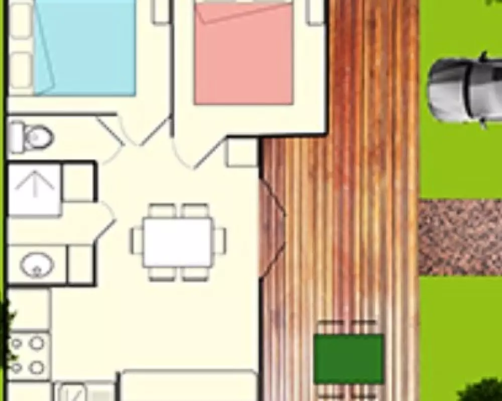 Camping Paradis Les Boucaniers 3 Sterren★★★