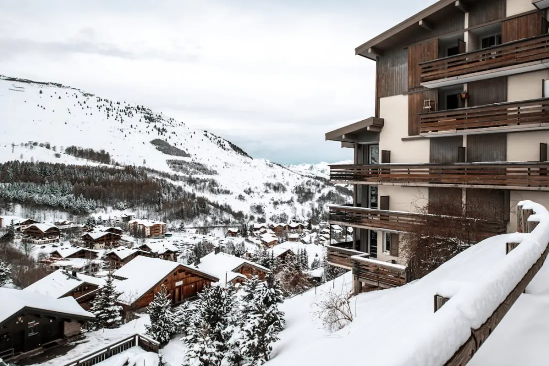 Apartament Lumineux Dla 7 w Les Deux Alpes