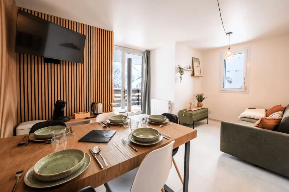 Apartament Lumineux Dla 7 w Les Deux Alpes