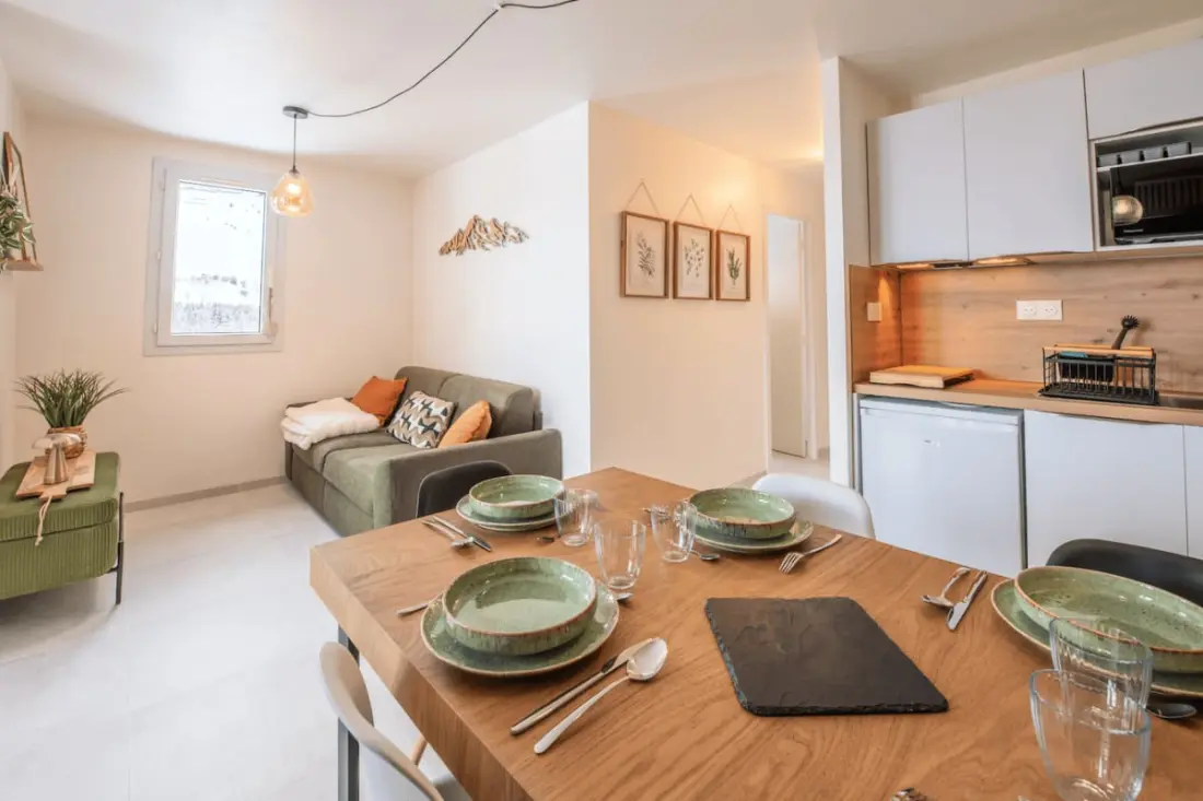 Apartament Lumineux Dla 7 w Les Deux Alpes