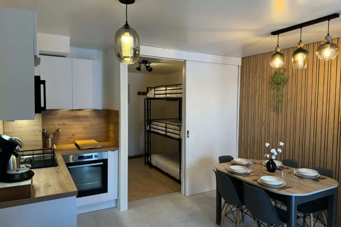 Studio Lumineux Au Coeur des Deux Alpes