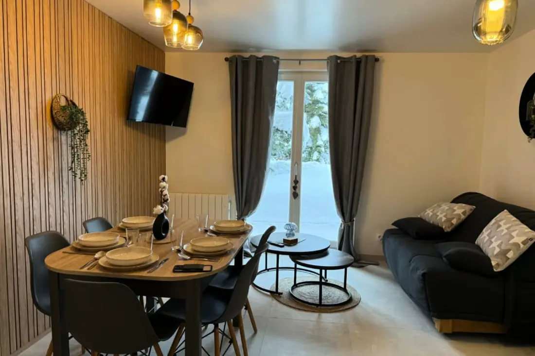 Studio Lumineux Au Coeur des Deux Alpes