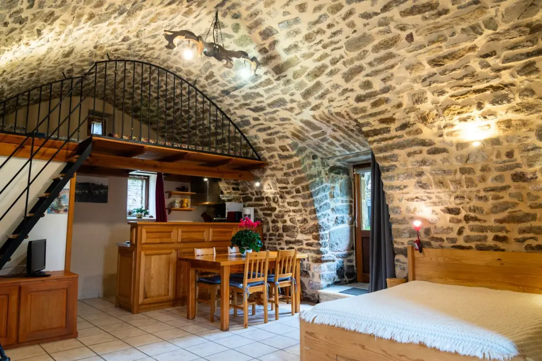Gîte de France Das Himmelsgewölbe für 2/3 Personen mit 3 Ähren