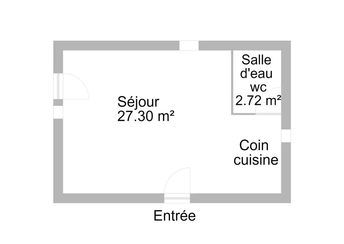 Gîte de France Das Himmelsgewölbe für 2/3 Personen mit 3 Ähren