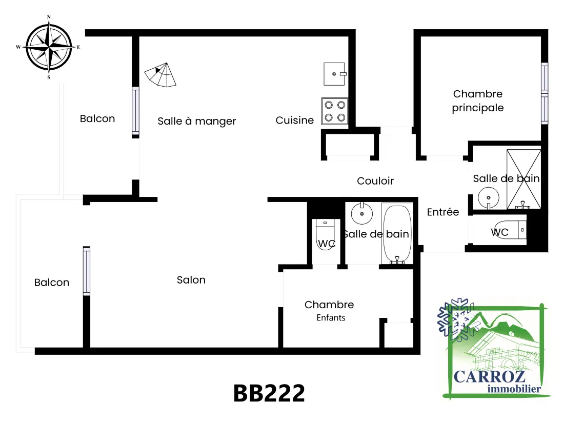 Apartmanok Les Carroz-d'Arêches