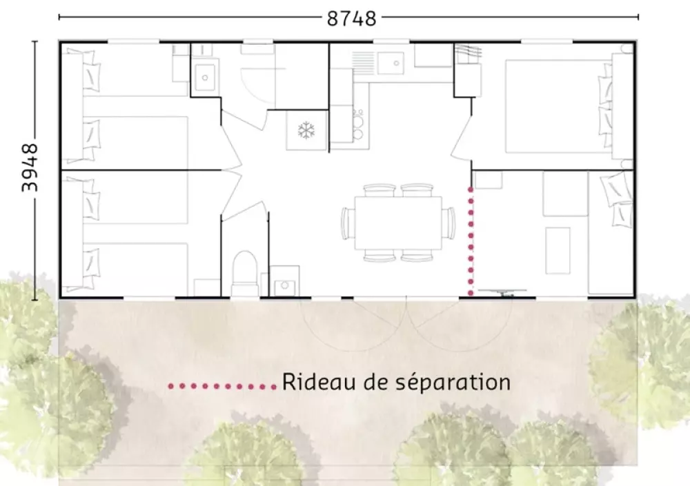 Camping Brin d'Amour 3 Sterren★★★