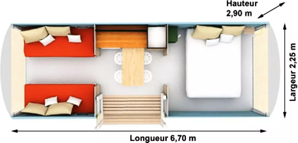 Camping de l'Orival3 Sterren★★★