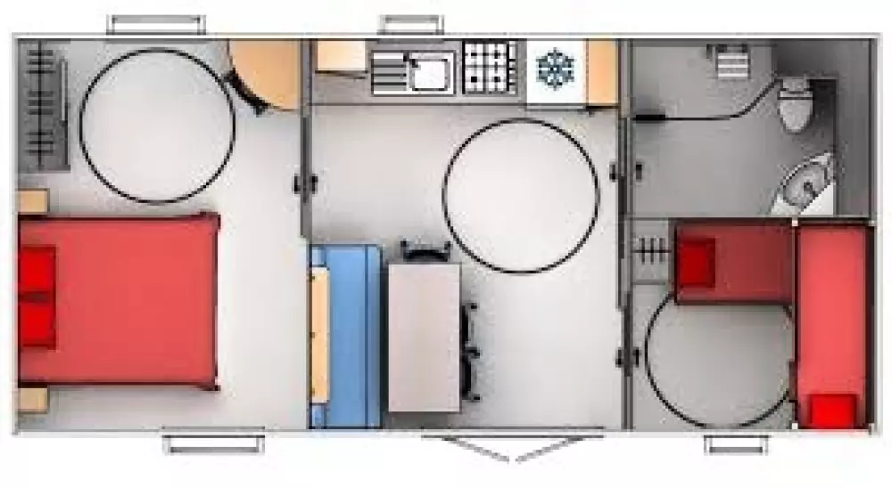 Camping de l'Orival3 Sterren★★★