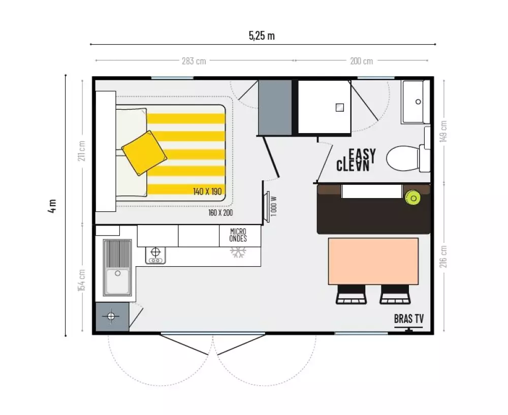 Campsite L'Aiguille Creuse4 Stars★★★★