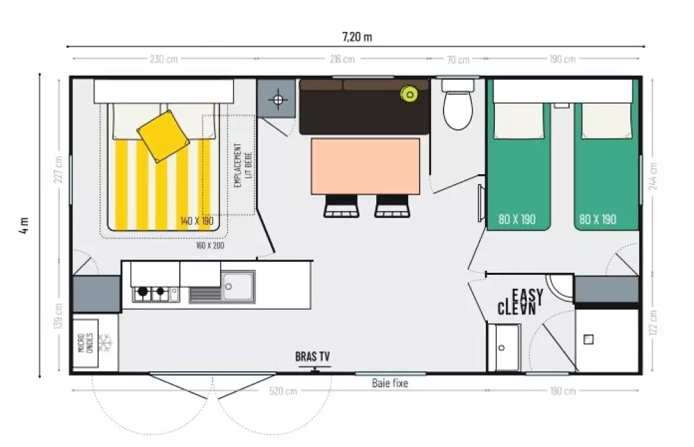 Campsite L'Aiguille Creuse4 Stars★★★★