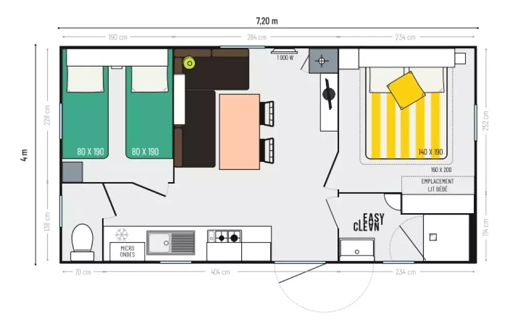 Campsite L'Aiguille Creuse4 Stars★★★★
