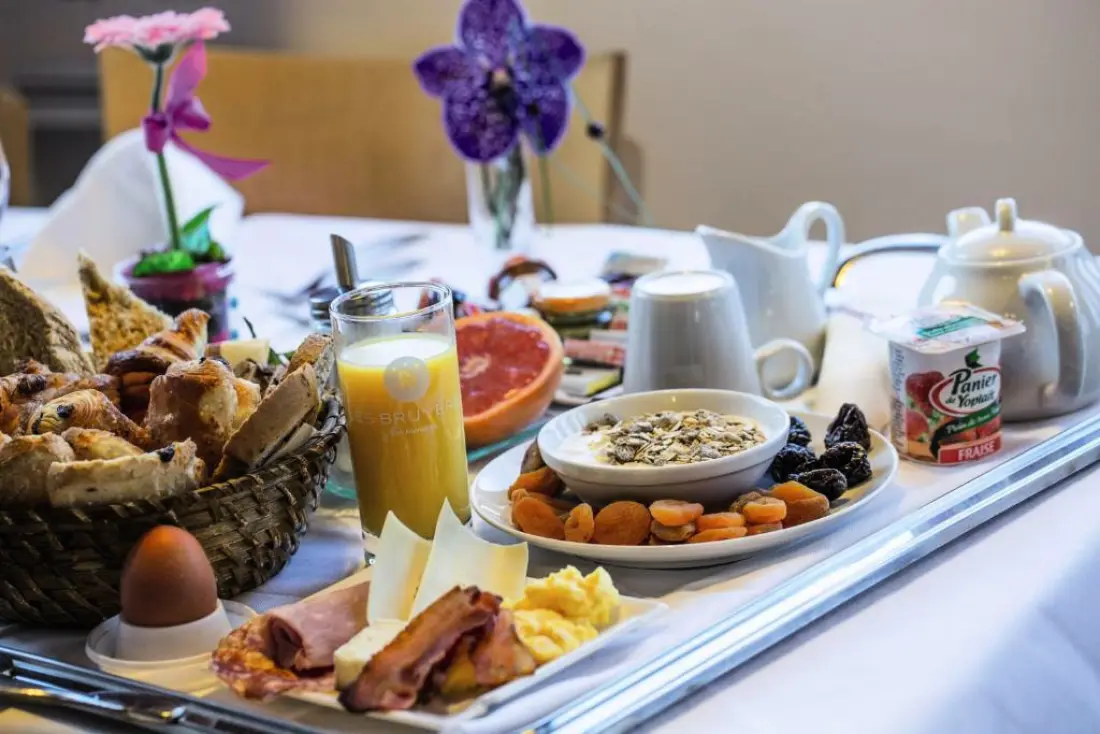 Hotel Les Menuires Les Bruyères - Morgenmad