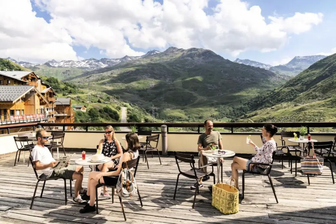 Hotel Les Menuires Les Bruyères - Morgenmad