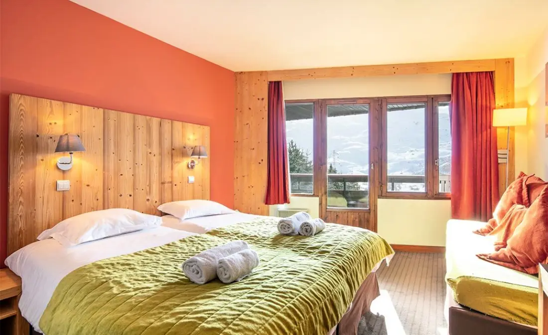 Hotel Les Menuires Les Bruyères - Morgenmad
