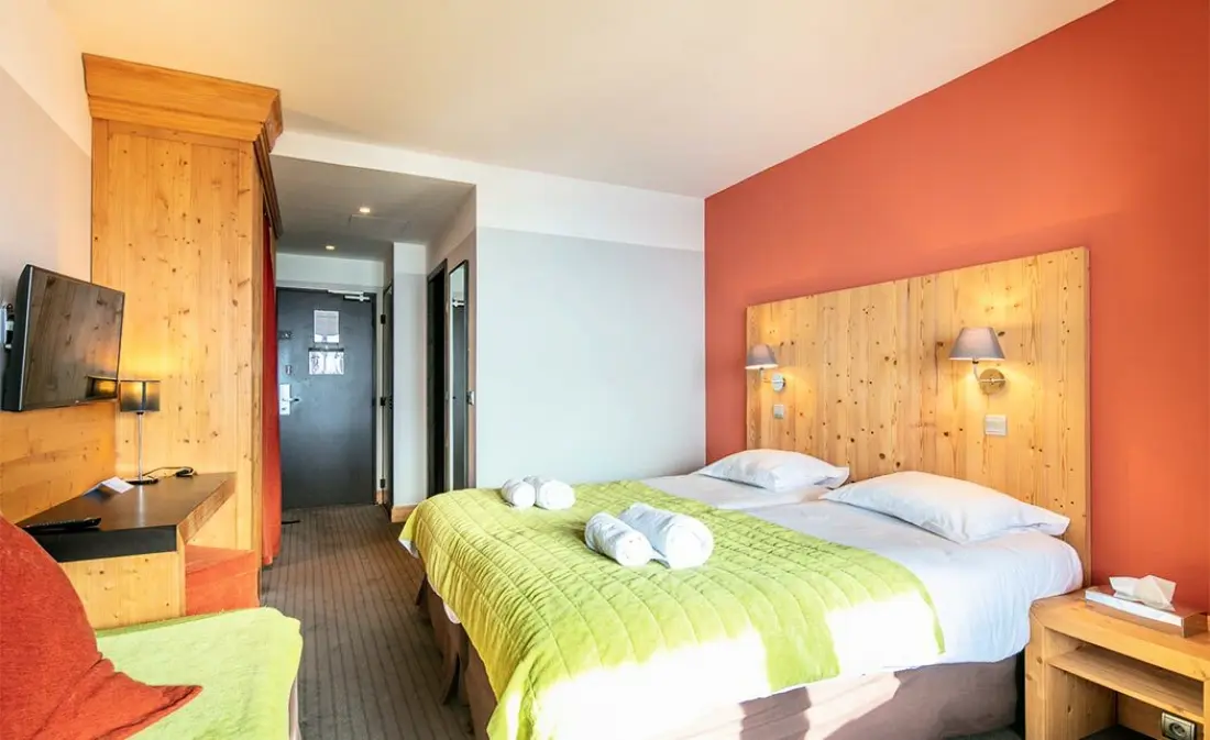 Hotel Les Menuires Les Bruyères - Morgenmad