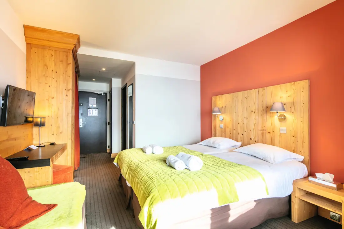 Hotel Les Menuires Les Bruyères - Morgenmad