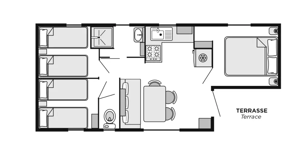 Camping Club Le Trianon 5 Estrellas★★★★★ - MS Holidays