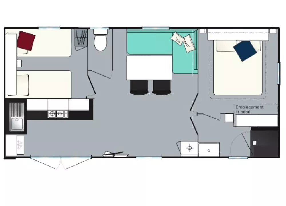 Camping Le Nid d'Été 4 Estrellas★★★★