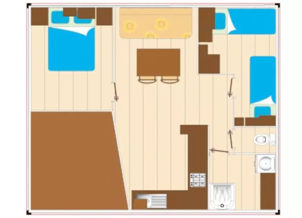 Camping Les Pirons 5 Sterren★★★★★