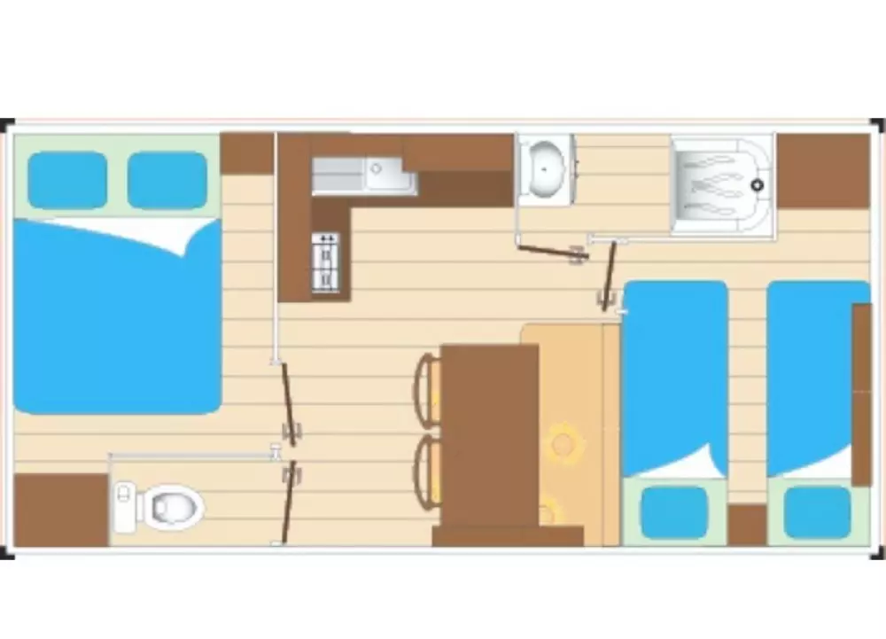 Camping Les Pirons 5 Sterren★★★★★