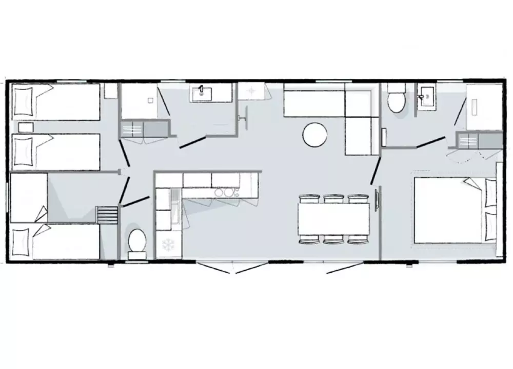 Camping Le Nid d'Été 4 Estrellas★★★★