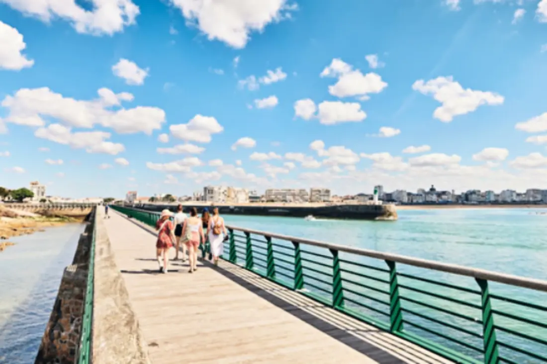 Visszafordíthatatlan nézet a Chenal des Sands D'olonne-ről