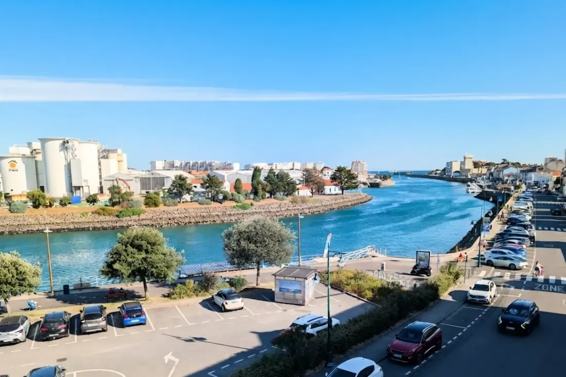 Visszafordíthatatlan nézet a Chenal des Sands D'olonne-ről