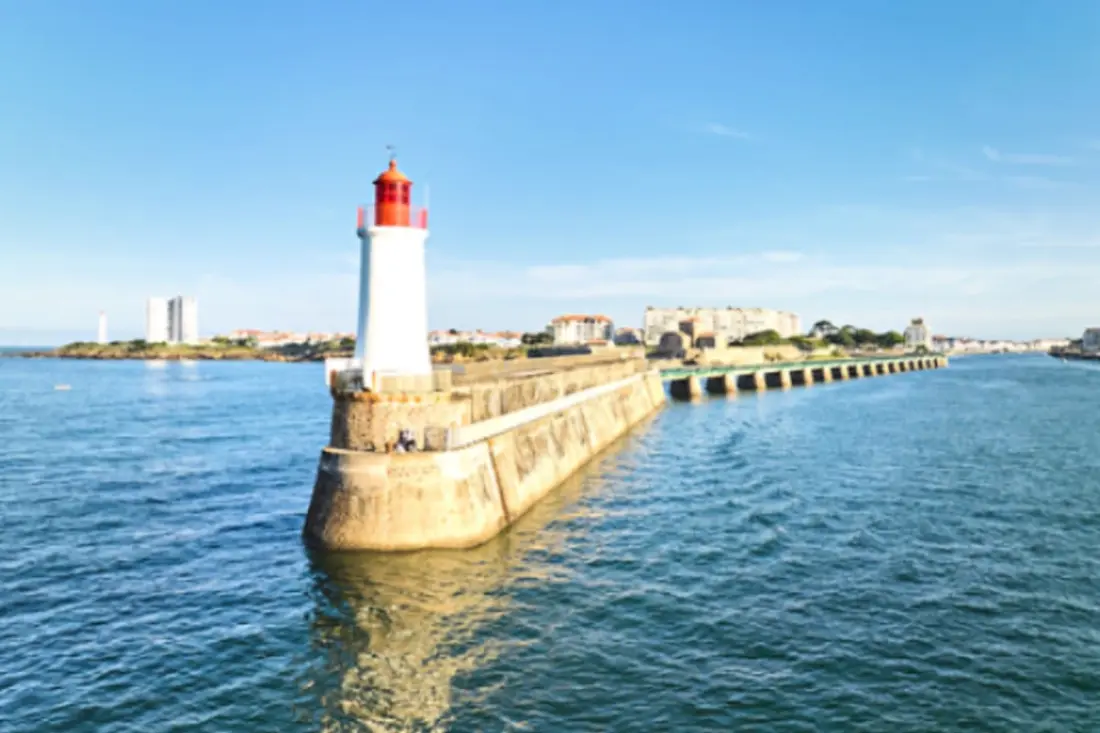 Visszafordíthatatlan nézet a Chenal des Sands D'olonne-ről